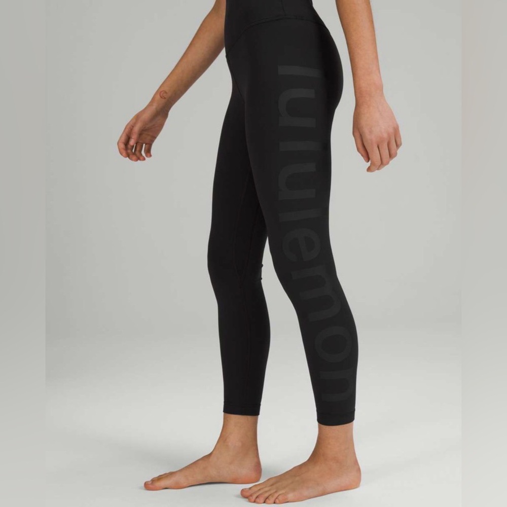 Lululemon Align High-Rise Pant 25" *Graphic Black